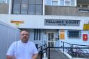 David Coleman says disrepair at Fellows Court presents a fire risk