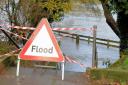 A flood warning is in place for Chatteris for the next four days.