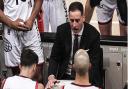 London Lions head coach Ryan Schmidt talks to his players