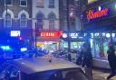 Picture from scene of incident in Dalston