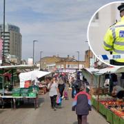 Police searched eight businesses in Ridley Road Market