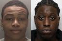 Habib Lawal (left) and Joshua Davies-Ero (right) both from Bexley have been jailed