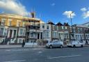 Houses on Kilburn Park Road stripped of their roofs by Storm Eunice