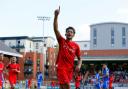 Macauley Bonne celebrates scoring a goal for Leyton Orient (pic: Simon O'Connor)