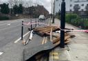 Heavy winds from Storm Eunice saw damage across north London boroughs