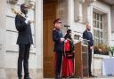 The Proclamation was read out at the Town Hall at 2pm