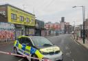 A cordon is in place in Hackney Wick after a stabbing in which one man died earlier this morning