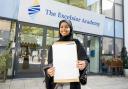 Samira Hersi achieved top grades despite a fire devastating her family home