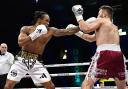 Anthony Yarde in action against Ralfs Vilcans  Image: Chris Dean/Boxxer