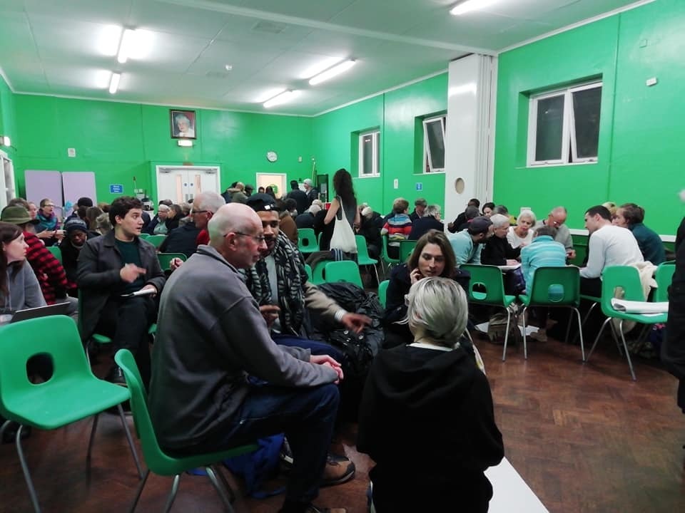 Public meeting over future of Morning Lane. Photo: Morning Lane Peoples Space