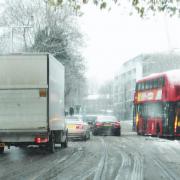 There is an ice warning in place overnight into Wednesday morning across London and South East England. Picture: PA