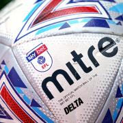 An official match ball of the Sky Bet EFL