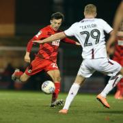 Orient's George Marsh lets fly (pic Simon O'Connor)