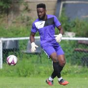 Emmanuel Olajide of Clapton (pic George Phillipou/TGS Photo)