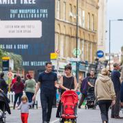 Car Free Day on Stoke Newington Church Street in 2019.