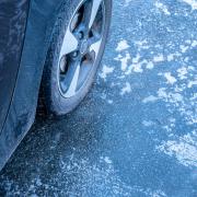 Black ice or clear ice can be especially dangerous for drivers in the winter