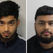 Syed Emdad (left) and Mohammed Ashar Miah (right) have been jailed