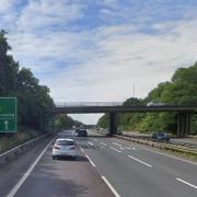 Police pulled over a Mercedes on A12 near Brentwood