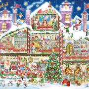 Santa’s Workshop, a 24-day stand-up advent calendar with 250 pieces