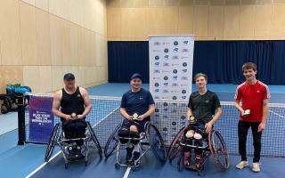 30 players competed at the Lee Valley Hockey and Tennis Centre as part of a new ‘Play your way to Wimbledon” tournament