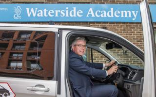 Headteacher Fancis Bray at Waterside Academy