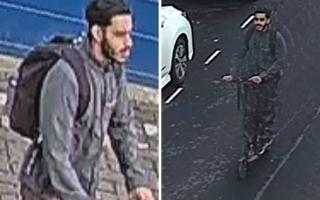 Metropolitan Police have released these images of a man they would like to speak with