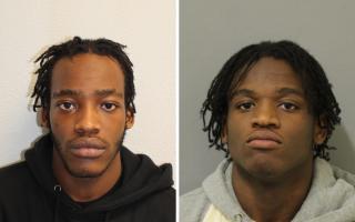 L-R Jordan Shaw, 20, and Joshua Fraser, 19, gangland gunmen