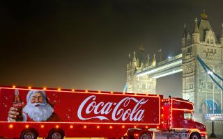 Will you see the Coca-Cola Christmas truck when it arrives in the north west?